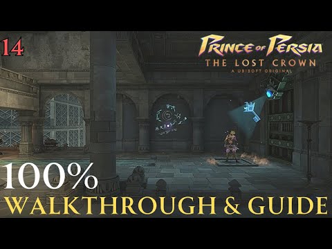 Prince of Persia The Lost Crown 100% Part 14: The Jailor Key & Moon Gatherer Walkthrough & Guide