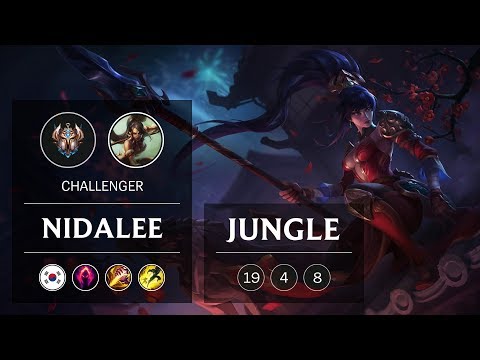 Nidalee Jungle vs Kha'Zix - KR Challenger Patch 8.24