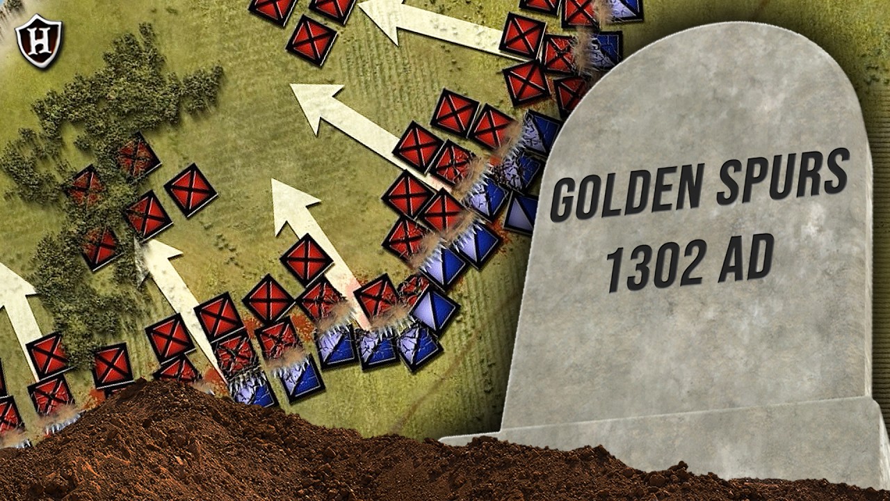 Amazing story of resistance - Battle of the Golden Spurs, 1302