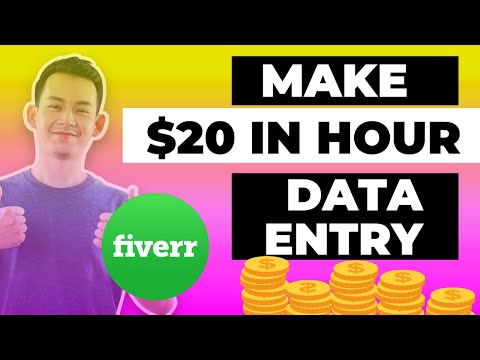 Virtual Assistant Data Entry work demo for beginners on Fiverr | Upwork with practice file