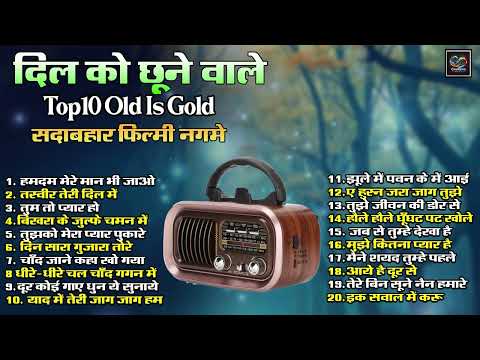 Top20 दिल को छूने वाले Old Is Gold  हमदम मेरे मान भी जाओ | तस्वीर तेरी दिल में | सदाबहार फिल्मी नगमे