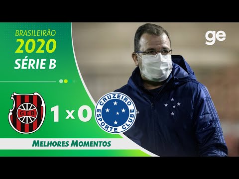 Gols e lances de Brasil de Pelotas x Cruzeiro
