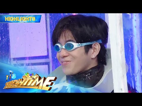 BGYO Nate faces the punishment in RamPanalo It's Showtime