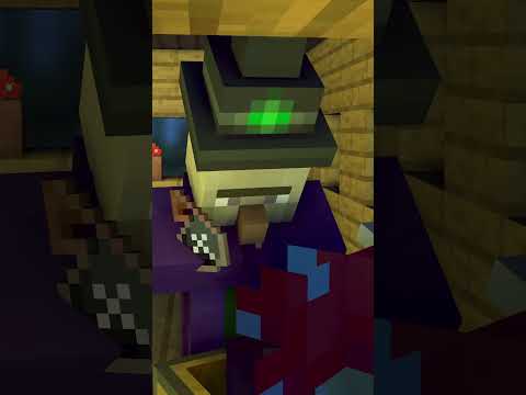 Witch Summons Mutant Zombie - Minecraft Animation