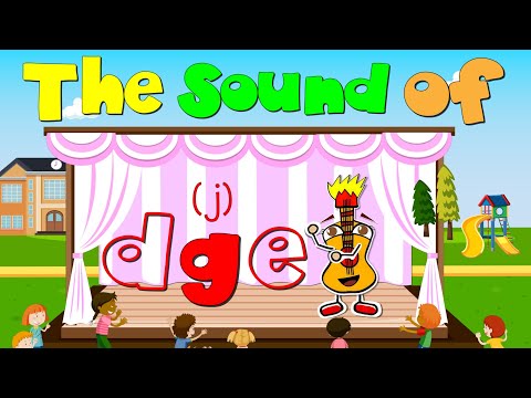 The Sound of 'dge' / When 'dge' sounds like 'j' / Phonics Mix!