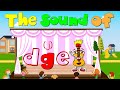 The Sound of 'dge' / When 'dge' sounds like 'j' / Phonics Mix!