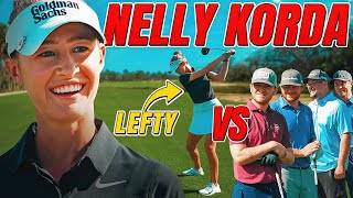 Nelly Korda Played Us In A Match Lefty