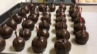 The art of chocolate covered cherries