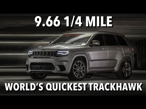 Jeep Grand Cherokee Trackhawk por Hennessey Performance es el SUV más rápido del mundo