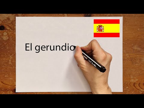 Spanish tenses: The gerundio simply explained - formation, usage, exceptions, practice | estar+ge...