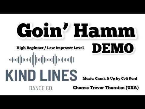 Goin’ Hamm Line Dance DEMO