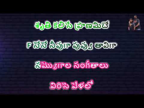 Maate Mantramu Karaoke Song - Seethakoka Chiluka