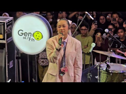 ANGIE CARVALHO - Sebatas Mimpi , live at Anjungan Sarinah 10 okt 2025. Gen on track