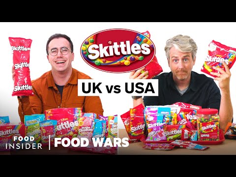 The Skittles Showdown: UK vs US