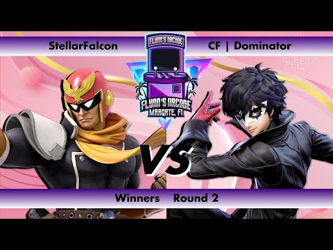 Flynn's Arcade 081 Winners Round 2 - StellarFalcon (Captain Falcon) VS CF | Dominator (Joker) SSBU