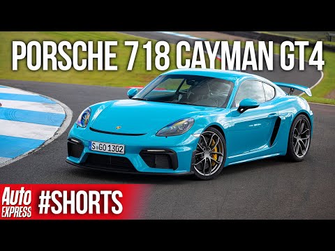 Why the Porsche 718 Cayman GT4 is one of the world's best driver's cars | Auto Express #Shorts