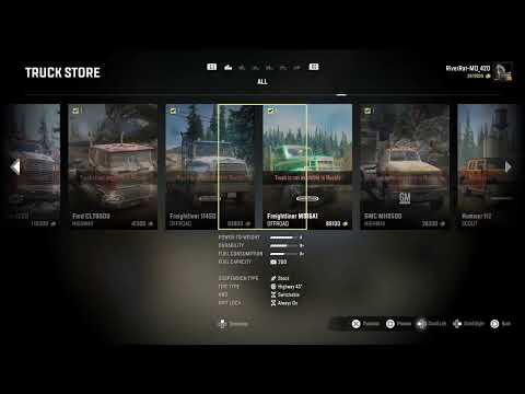 SnowRunner- oil rig restoration - ps4. Navistar. Pick up to drop off. Oversized container