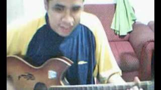 Me singing I Cut Myself Too by Gob