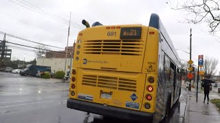 Bronx, New York - BX21 Bus Route - Morris Park