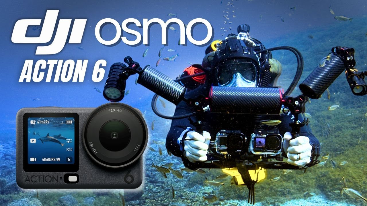 DJI Osmo Action 6 Underwater Test - Real Scuba Dive Footage