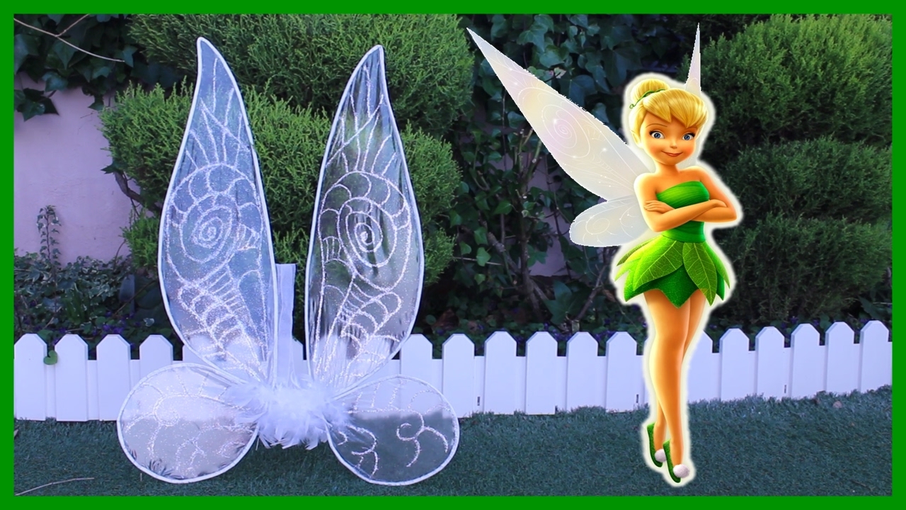 DIY-ALAS DE HADA CAMPANILLA/ TINKERBELL/ CARNAVAL/ HALLOWEEN