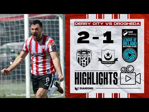 And We're Off! League Opener Highlights - Derry City 2-1 Drogheda United - LOI - 16/02/2024