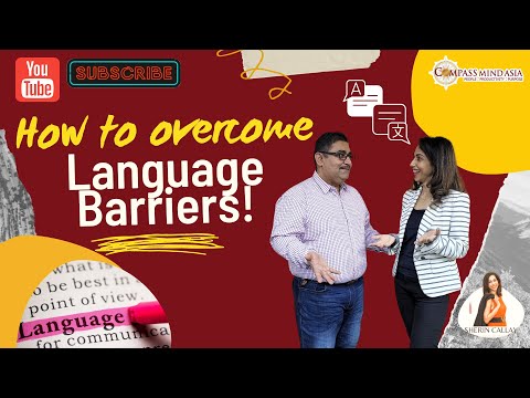 Language Barriers! What Should We Do?