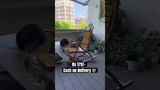 Premium wooden rocking chair from flipkart | flipkart sale | shorts #flipkart #amazon #meesho #short