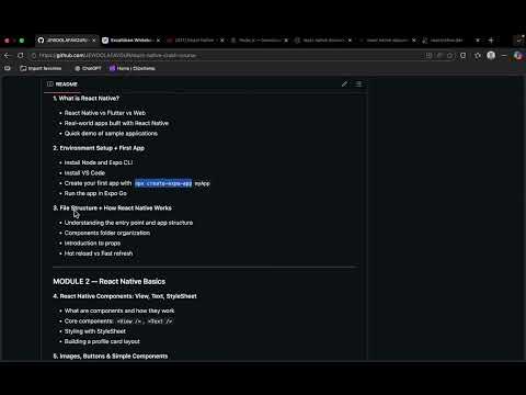 React Native Tutorial 3 File Structure How React Native Works