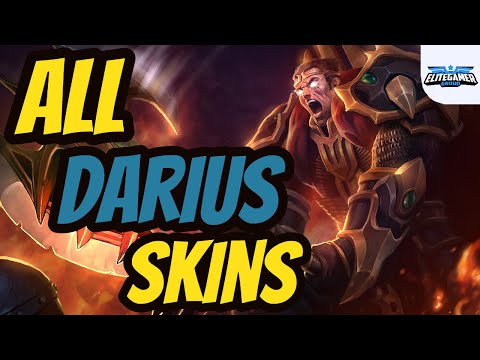 All Darius Skins Spotlight League of Legends Skin Review
