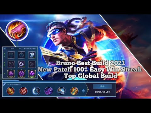Bruno Best Build 2021| New Patch | 100% win streak top global build