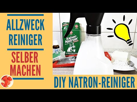 Genial: Natron-Haushaltsreiniger selber machen - Natürliches Putzmittel für Küche, Bad und WC
