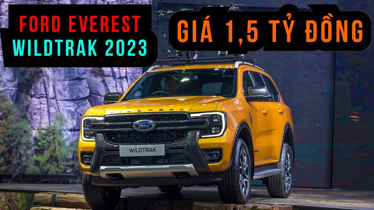 SUV off-road Ford Everest Wildtrak 2023 vừa ra mắt có gì điểm gì "hay ho"?