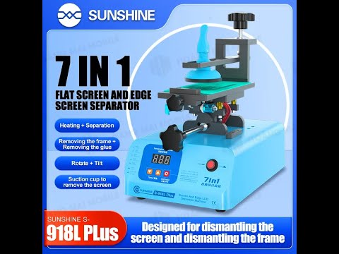 Máy cắt kính SUNSHINE S-918L Plus 7in (Cao su xanh)