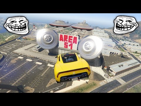 CARRERA TROLL!! - ÁREA 51 TROLL!! - CARRERA TROLL (GTA V ONLINE) - Kosi023