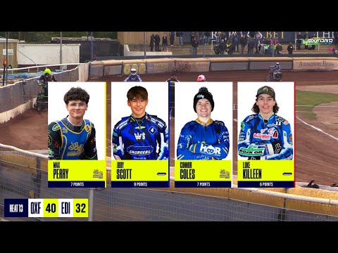 Heat 13 | Oxford vs Edinburgh | National League | OXFORD SPEEDWAY TV 2024