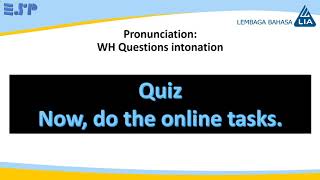 CVfS1U4 Pronunciation quiz