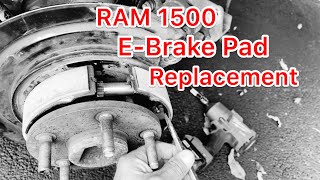 RAM 1500 E-Brake Pad Assembly Replacement 101