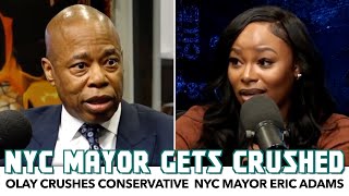 Olay Crushes Conservative NYC Mayor Eric Adams In Wild Debate
