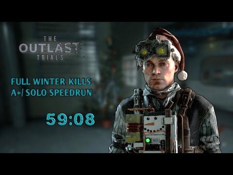 Full Winter Kills A+/Solo SPEEDRUN in 59:08 || The Outlast Trials