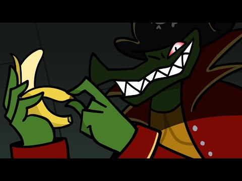 IS IT DINNER TIME??? (K. Rool Taunts DK from Donkey Kong Country 2 ANIMATED) @TerminalMontage