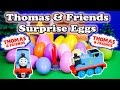 Opening Thomas And Friends Surprise Eggs And Train Toys
