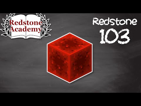 Redstone Academy 103 - Power Components (Part 1)
