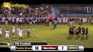Prairie Grove (21) vs Morrilton (28) 2013