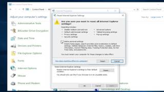 How To Repair/Reset Internet Explorer 11