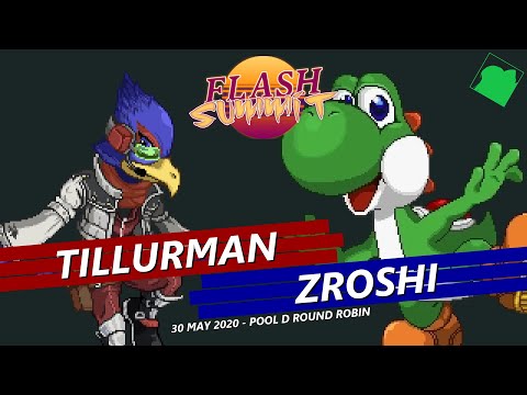 Tillurman (Falco) vs zRoshi (Yoshi) - Pool D Round Robin - Flash Summit
