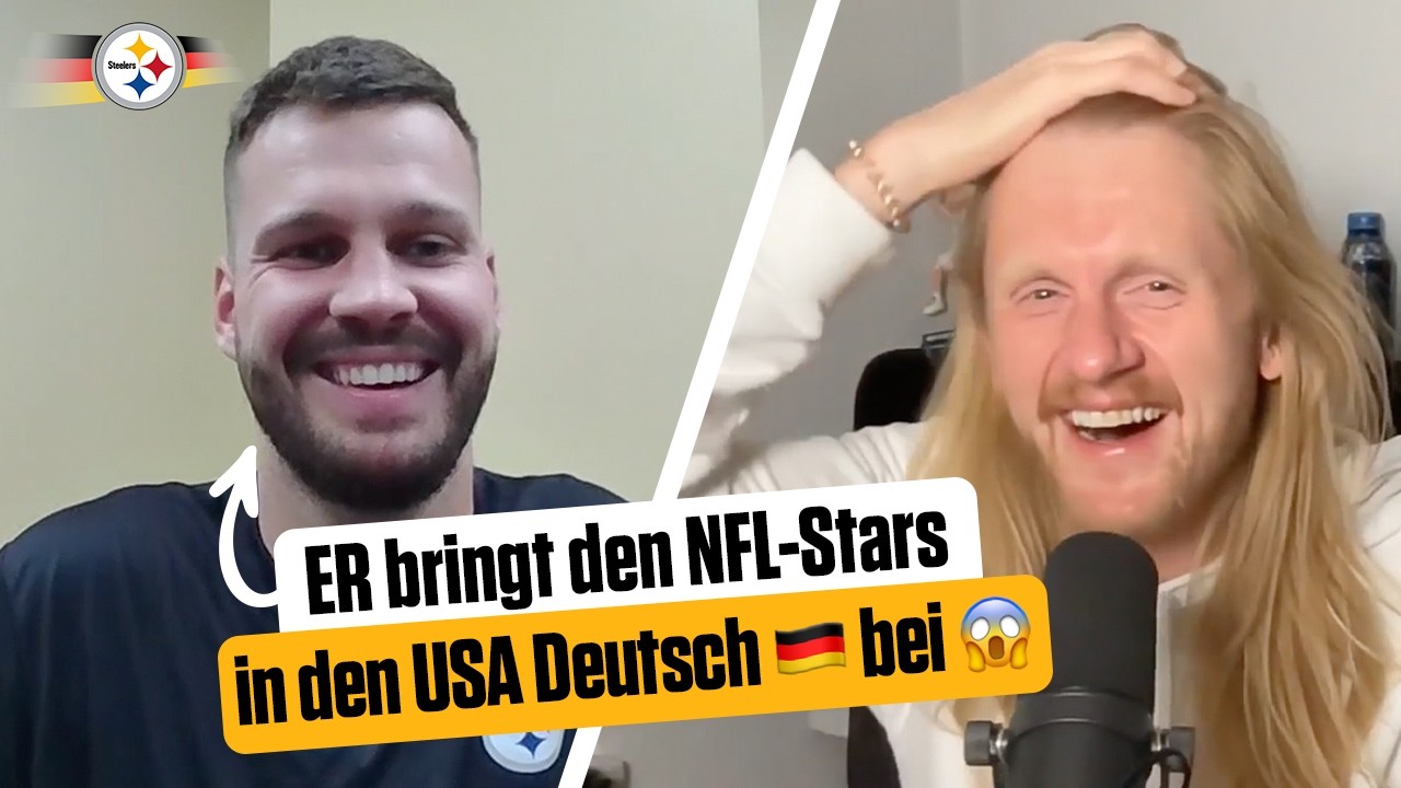 SO WIRD EIN DEUTSCHER IM TRAINING ZUM NFL-STAR | 🇩🇪 STEELERS-PODCAST MIT “ICKE” DOMMISCH