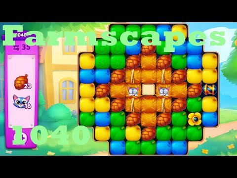Farmscapes Level 1040 HD Gameplay Walkthrough |  3 - match game | android | ios | pc | app