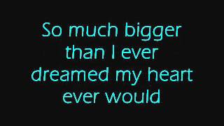I Love You This Big Lyrics By Scotty McCreery