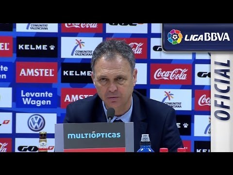Rueda de Prensa de Caparrós tras el Levante UD (0-0) Rayo Vallecano - HD